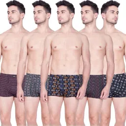 Pack of 5 Solid Men Trunk-picture-3