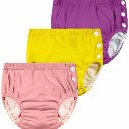Swimming Pants Reusable Swimwear Diaper Pants For Unisex- Set Of 3(0-36 Months)-15