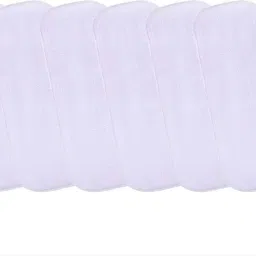 Microfiber Soft Washable Inserts/Pad for Baby Cloth diaper -(Pack of 6) White-34
