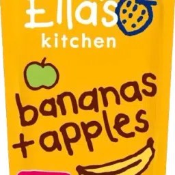 Organic Banana Apples, UK-made Vegetarian Baby Puree Cereal-68