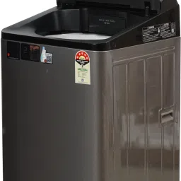 panasonic 8 kg Fully Automatic Top Load with In-built Heater Grey, Black image 2