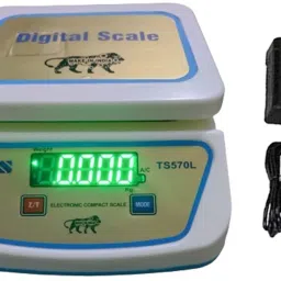 RTB 30kg Weighing scale with big double display With AC Adapter & Chargeable Battery Weighing Scale-21