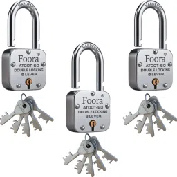 Atoot 60 with 5 Keys (Pack Of 3) – Heavy Duty Security Padlock Padlock-image-49