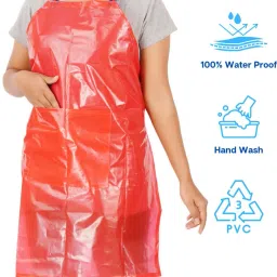 jcupe PVC Home Use Apron - Free Size image 4