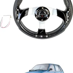 prtek Hand Stiched Steering Cover For Maruti 800-picture-45