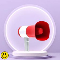 Handheld Megaphone with Siren, Microphone & Rechargeable for Outdoor EventsA81 Bhopu Portable Megaphone, Siren Loudspeaker Function and Long Battery BackupU81 Outdoor PA System-86