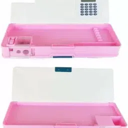 Good Quality Double Side Open With Calculator Geometry Box for Kids Boy&Girl Geometry Box-26