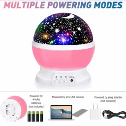 rbm Light|Star Rotating Projector Night Lamp image 3