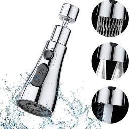 Tap Extender for Kitchen Sink Faucet | 360° Flexible Faucet with Tap Extension Faucet Set-image-32