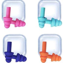 Ear Plugs Soft Silica Noise Reduction for Sleeping/Swiming /Reusable for Travel Ear Plug-image-61