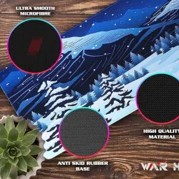 Warhammer GX1050 Arctic Speed Type Gaming Mousepad image 3