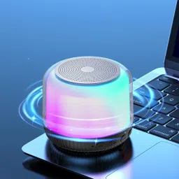 BeatBucks Mini Sound Drum with inbuilt rgb 800 mah long battery capacity 5 W Bluetooth Party Speaker image 3