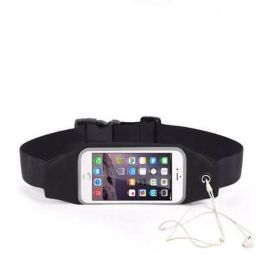 SPYKART Zipper Sports Running Waist Belt with Transparent Touch Screen Plastic ! Waterproof, Reflective, Durable for All Mobile Phones Size Upto 5.7" Inch Waist bag-image-9