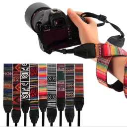 Cam cart Multicolor Camera Shoulder Strap Belt Compatible with All DSLR/SLR, (Pack of 2) Strap-9