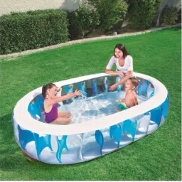 Buy (IND*71) Bestway 54066E Elliptic Play Pool Kids, Multicolor Inflatable Swimming Pool-13
