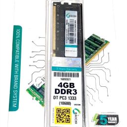 DAICHI DT PC3 1333 DDR3 4 GB (Dual Channel) PC DDR3 (10600)-18