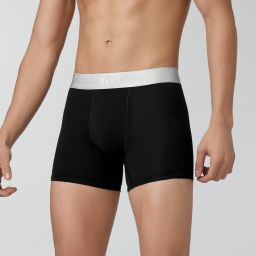 xyxx Pack of 2 Illuminati Intellisoft Micro Modal Color Blocked Solid Men Trunk image 4