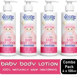 Extra Soft Daily Moisturizing Lotion For Babies (100ml X 4)-1