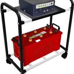 Metal Trolley Inverter Battery Trolley for Inverter and Battery-image-46