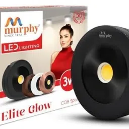 3W Elite Round LED Surface Cabinet Down Light (Pack of 1) Surface Ceiling Light Ceiling Lamp-4