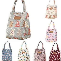 Cooler Portable Thermal Food Picnic Reusable Fold Over Insulated Lunch Bag Lunch Bag-image-10