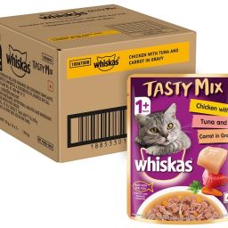 Tasty Mix Chicken, Tuna 1.96 kg (28x0.07 kg) Wet Adult Cat Food-31