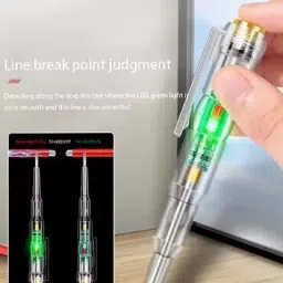 IM_1Electrical Tester Pen Voltage Sensitivity Compact Pen Dual Color LED Light Digital Voltage Tester-0