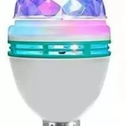 Rotating RGB Bulb Magic Disco LED Light for Party/Diwali Decoration Single Disco Ball-12