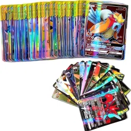 Pokemon Cards 50Pcs Basic Gx Vstar Vmax Cards Trainer Energy Booster Box Packs-image-13