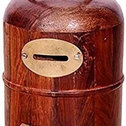 Wooden Cylinder Shape Piggy Bank -, Birthday Gifts for Kids Adult - GULLAK Coin Bank-image-18