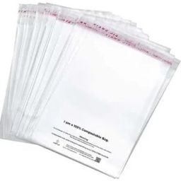 Compostable Biodegradable Transparent T-Shirt Packaging Bag – 8x12 Inch,50Bags Security Bag-image-41