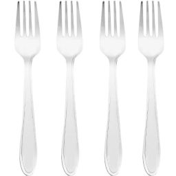 6 Pieces Fork Length 16.5cm 1 mm Thickness Stainless Steel Dinner Fork Set-image-54