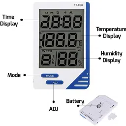 Dr care KT-908 & HTC-1 Digital Rom Thermometer & KT-908 Probe Sensor Thermometer with Multi-Functional Thermometer image 4