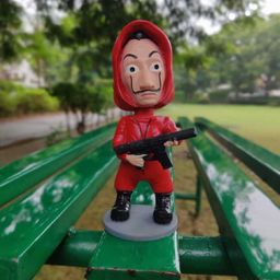 Awestuffs Red Money Heist Bobblehead-image-2