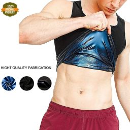 Polymer Sweat Shaper Vest Workout for Weight Loss, Waist Body Slimming Trainer Women, Men Shapewear-image-7