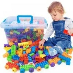 Best (52 Pieces +8 Tyres)60 Pcs Building Blocks, Creative ,Learning Toy-image-48