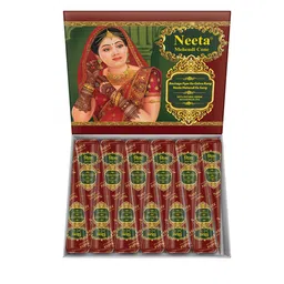 Neeta Mehendi Cone Set Of 12 Henna Temporary Tettoo Mehendi-28