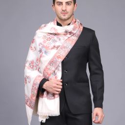 GREEN AGRITECH Polyester Wool Blend Woven Men Shawl-image-67