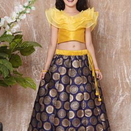 Aj DEZInES Girls Ready to Wear Lehenga & Choli Set-image-43