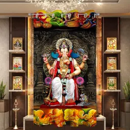 214 cm (7 ft) Polyester Room Darkening Door Curtain Single Curtain-image-93