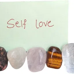 Self Love Crystal Set Polished Asymmetrical Crystal Stone-image-24