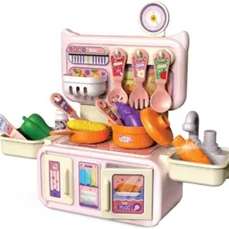 himanshu tex Kids Cooking Pretend Play Set Kitchen Toys Girls Toys Realistic Cooking-picture-35