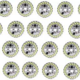 25 Pics 9 Watt Direct On Board LED Bulb Raw Material WHITE Color Light Electronic Components Electronic Hobby Kit-72