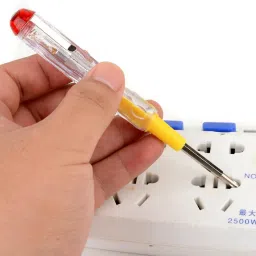 gadariya king 3 pcs LED Electric Test Tester Pen Screwdriver Continuity Digital Voltage Tester image 3
