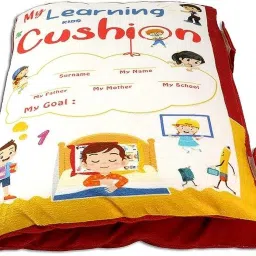 Polyester Fibre Birds, Alphanumeric, Animals Cushion Pack of 1-image-49