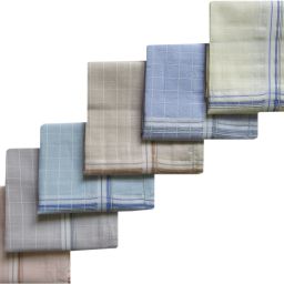 RC. ROYAL CLASS Colored Bordered ["Multicolor"] Handkerchief-18