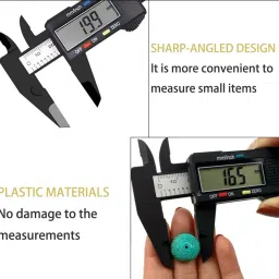 dhavj large LCD screen electronic calipers with large LCD screen electronic caliper thickness measuring Tool Digital Caliper image 3