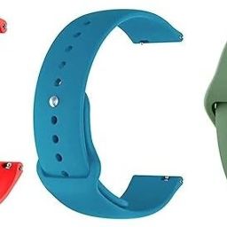 Gadgetzilla 22MM Combo Smart Watch Strap Compatible for ColorFit Caliber 3 22 mm Silicone Watch Strap-image-89