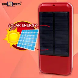 sunaze Rechargeable Dual Mode Solar + USB Charge 21 Big SMD LED Mobile Charging Port 3 hrs Torch Emergency Light image 4