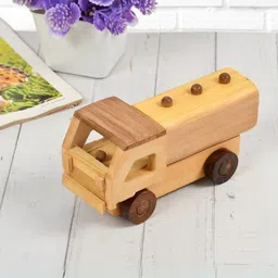 CLIO'S HERITAGE STORE  Kids Brown Wooden Truck Toy Vehicles-20